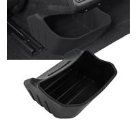 FACAIIO Caja de almacenamiento para asiento trasero para Tesla para modelo 3 con salida de aire, TPE para organizador de materiales para asiento trasero, tapa se dobla como soporte para teléfono o