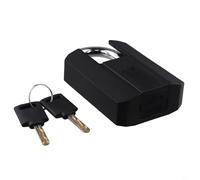 FACAIIO Cerradura de puerta inteligente con huella dactilar, control de aplicación de llave, impermeable IP67, recargable por USB, compatible con TTlock, aleación de zinc, color negro