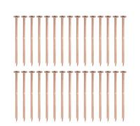 FACAIIO Clavos de cobre para matar tocones de árbol de 65/75 mm para eliminar raíces, 20-50 puntas de extracción de tocones de cobre sólido, accesorios de jardín no molestan