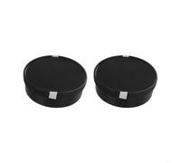 FACAIIO Compatible con filtro purificador de aire LV-H132 LV-H132-RF, paquete de 2, verdadero para reemplazo con carbón activado, plástico para piezas de aspiradora