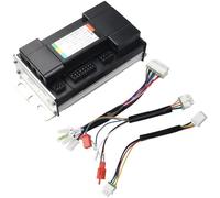 FACAIIO Controlador inteligente de velocidad de motor dividido de onda sinusoidal de 48 V-72 V para bicicleta, 1500 W, aleación de aluminio ABS, pantalla LCD de protocolo SIF, corriente de 50 A