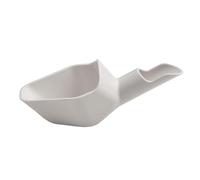 FACAIIO Cuchara dosificadora de café de cerámica de 20 g para cuchara de café de base plana, pala de molinillo manual, 13 x 5 x 5 cm