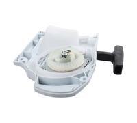 FACAIIO Disco de arranque de motosierra para MS201 MS201T MS201TC, conjunto de retroceso de repuesto 1145 080 2100, componente de plástico resistente a la intemperie