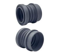 FACAIIO Dosis única para tolva para Lagom para mini amoladora, fuelle de silicona con tapa de aluminio, 36,5 g, gris