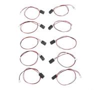 FACAIIO FACAIIO - Módulo fotoeléctrico de sensor de haz de rotura IR de 3 mm, respuesta de 2 ms para Arduino, bricolaje, robótica, dispositivo inteligente, contador de objetos, negro (25 cm)