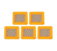 FACAIIO Filtro de aire GX50 47.9CC 4 motores, 80 mm x 70 mm x 20 mm, plástico, amarillo, paquete de 5