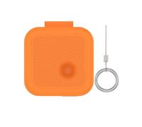FACAIIO Funda de silicona para Nothing Ear (3) protectora con diseño compacto, fácil de limpiar, disponible en negro, azul y naranja