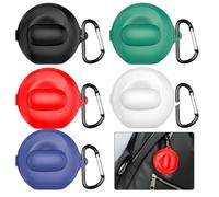 FACAIIO Funda de silicona para Soundcore V40i, funda protectora a prueba de caídas con mosquetón, resistente a los arañazos para una piel suave, accesorio ligero, color azul
