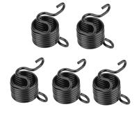 FACAIIO Herramientas de remache neumático de resorte de retención, acero al carbono, 8 vueltas para resorte de cabeza plana, para modelos 150/190/250, color negro