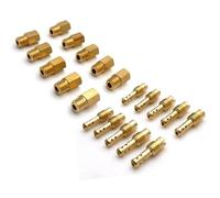 FACAIIO Hexagonal para chorros principales y para jets piloto para Mikuni VM para TM para carburador TMX, 10 piezas cada uno, tamaños 200-290 y 15-37,5, rosca de 5,0 x 0,8 mm