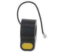 FACAIIO Hoverboard acelerador de dedo para Ninebot para scooter eléctrico MAX, negro/amarillo, material ABS, 40 g, 4,5 x 6,5 x 3 cm