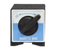 FACAIIO Instrumentos de medición de base magnética conmutable y para iluminación de cuerpo de metal, 506355 mm, parte superior roscada M8