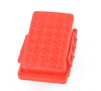 FACAIIO Interruptor de pie duradero para niños en automóviles, garantiza un funcionamiento seguro y suave, compatible con sistemas de 6 V/12 V (rojo)