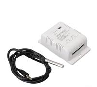 FACAIIO Interruptor de temperatura inteligente para Tuya Smart Life APP Control con sensor impermeable, control remoto inalámbrico WiFi de 16 A para dispositivos domésticos