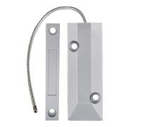 FACAIIO Interruptor magnético de detección de sensor de contacto con cable para sistema de seguridad de alarma de puerta y ventana, 12 V, 120 mA, aleación de aluminio