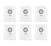 FACAIIO Juego de 6 bolsas de polvo para EcoVACS para DEEBOT DDB030025 X2 Robot Aspirador Pieza de repuesto Suministros para el hogar Accesorios de herramientas de limpieza