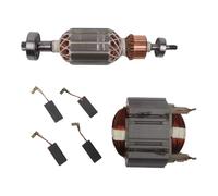 FACAIIO Juego de 6 cepillos de carbón para rotor de estator Makita HR4001C HR4010C HR4011C HR4011C, sustituye a 513633-7 625758-6 CB350