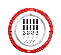 FACAIIO Juego de cables de cambio de marchas de bicicleta para palanca de cambios SRAM, tubería de velocidad variable de 4 mm con tubo interior PTFE, acero de alto carbono, paquete de 3 incluye