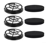 FACAIIO Juego de esponjas de filtro de repuesto compatibles con aspiradora Eureka NEN0101 NEN0106 NEN110A NEN110B NEN110D Whirlwind sin bolsa, paquete de 6 piezas de limpieza que atrapan el polvo en