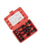 FACAIIO Juego de herramientas para extracción de rodamientos internos de motocicleta, aleación para material con doble garra para extracción de rodamientos interiores, rojo, 1 paquete