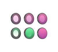 FACAIIO Kit de 6 filtros para Insta360 GO Ultra con filtros de vidrio óptico Black Soft, CPL, ND8, ND16, ND32, ND64