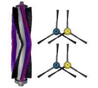 FACAIIO Kit de cepillos laterales de repuesto compatible con M9, NERE10s E10S, A8, Aurum PRO 6241, accesorios de plástico de nailon, 5 piezas