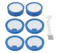 FACAIIO Kit de filtros de repuesto para aspiradora inalámbrica AEG Series 7000/6000, sistema de filtración de 5 etapas, prefiltros lavables y filtros de polvo fino