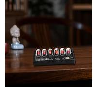 FACAIIO Kit de reloj digital Nixie con pantalla IPS, iluminación RGB e imagen personalizada, decoración del hogar y regalos