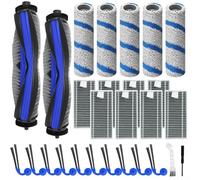FACAIIO Kit de rodillo de fregona de filtro lateral principal para ECOVACS para Deebot X11 para OmniCyclone / X11 Pro / X11 Pro para Omni / X11 / X11 Famille Accesorios para aspiradora (B)