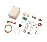 FACAIIO Kit de sintonizador manual de antena Ham, 1-30 MHz QRP DIY Kit con indicador de onda estacionaria y topología tipo T, potencia de 15 W