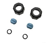 FACAIIO Kit de tuercas de boquilla Karcher con sellado para anillo para Puzzi 8/1 10/1 100 200, reemplaza 4.130-001.0