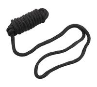 FACAIIO Líneas de muelle para barcos, 1/2 pulgada o 3/8 pulgadas x 4.5 para M nailon para cuerdas de amarre con bucle, doble trenzado de 24 hebras para absorción de golpes, resistente al agua salada