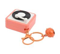 FACAIIO Llavero grabador de cinta personalizable, mensajes de voz, música y palabras de amor, compacto portátil cumpleaños y aniversarios