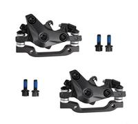 FACAIIO M350 para Bicicleta Kit de Freno de Disco Aleación de Aluminio 160mm Ajustable Delantero Trasero Calipers Montaña para Bicicleta Negro