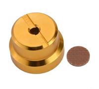 FACAIIO Medidor de carrete de aleación de aluminio para SLX DC Half Moon Cap M7 S Baitcast Reel Parts & Repair Kit con junta (dorado)
