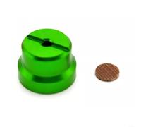 FACAIIO Medidor de carrete de aleación de aluminio para SLX DC Half Moon Cap M7 S Baitcast Reel Parts & Repair Kit con junta (verde)