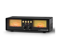 FACAIIO MIC+Line - Medidor analógico dual VU con indicador de nivel de sonido, divisor de audio, caja de conmutación