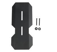 FACAIIO Middle S1//Electric - Guardabarros de hierro negro para motocicleta, 28 x 12,5 x 1 cm, con bordes lisos, fácil instalación para usar puntos de montaje existentes