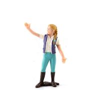 FACAIIO Model Train Farmer & Shepherd Figuras de PVC pintadas para diseños de escenas de granja, 15-C30g, coloración manual realista