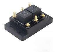 FACAIIO Módulo de relé de marcha atrás del motor de 12 V 80 A intermitente, IP67 sellado con control de polaridad
