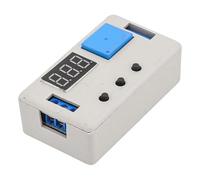 FACAIIO Módulo de relé de retardo de tiempo compacto de 1 canal con temporizador ajustable de 12 V y 24 V, aislamiento óptico, control industrial