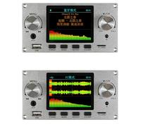 FACAIIO Módulo decodificador de música sin pérdidas, pantalla IPS de 2.8 pulgadas, salida digital I2S, BT AAC para SBC, 7 bandas para ecualizador, función de tarjeta de sonido USB