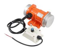 FACAIIO Motor eléctrico de vibración de 60 W y 12 V para hormigón, quitanieves, agitadores, alimentadores, 4000 RPM, fuerza de 30 kg, carcasa de aleación de aluminio