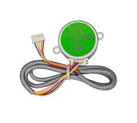 FACAIIO Motor paso a paso de CA 35BYJ46 DC 12 V 0010400502B - Repuesto de motor de ventilador de barrido de larga vida útil