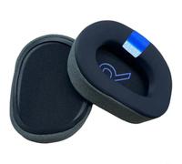 FACAIIO Orejeras de gel refrescante para auriculares Logitech G522, almohadillas de repuesto suaves de felpa con diseño transpirable para juegos largos para sesiones (negro)