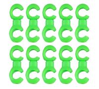 FACAIIO Organizador de cables de nailon reforzado para bicicleta, clips de alambre en forma de S, bicicletas de montaña y carretera, capacidad para 2-4 cables, 5 colores (negro/azul/amarillo/rojo