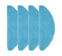 FACAIIO Paños de limpieza de microfibra para Cecotec Conga 7490, Genesis y X-Treme, paquete de 4, azul