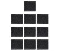 FACAIIO Paquete de 10-50 esponjas de filtro de repuesto para Harvest Bounty Ultra Farm Systems, espuma de filtración densa de 40PPI para crecimiento de plantas, color negro (10 piezas)