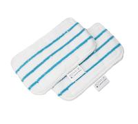 FACAIIO Paquete de 2 almohadillas rectangulares de microfibra para limpiador a vapor Beldray BEL01097, para cabezales de repuesto suaves, suelos duros, paño lavable a mano o a máquina