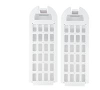 FACAIIO Paquete de 2 filtros de pelusa para lavadora Haier 8KG 10KG HWT10MW1 HWT10MW2 parte H0030811660, atrapador de trampas de plástico verde para bolas e impurezas